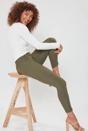 Women's Petite Comfort Stretch Pants, Olive