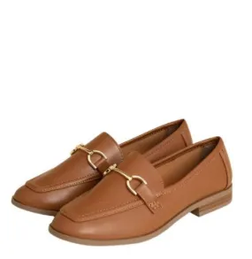 Womens Shoes - Guitar Horsebit Flats