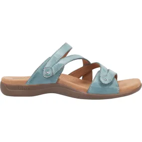 Women's Taos Double U Teal Leather