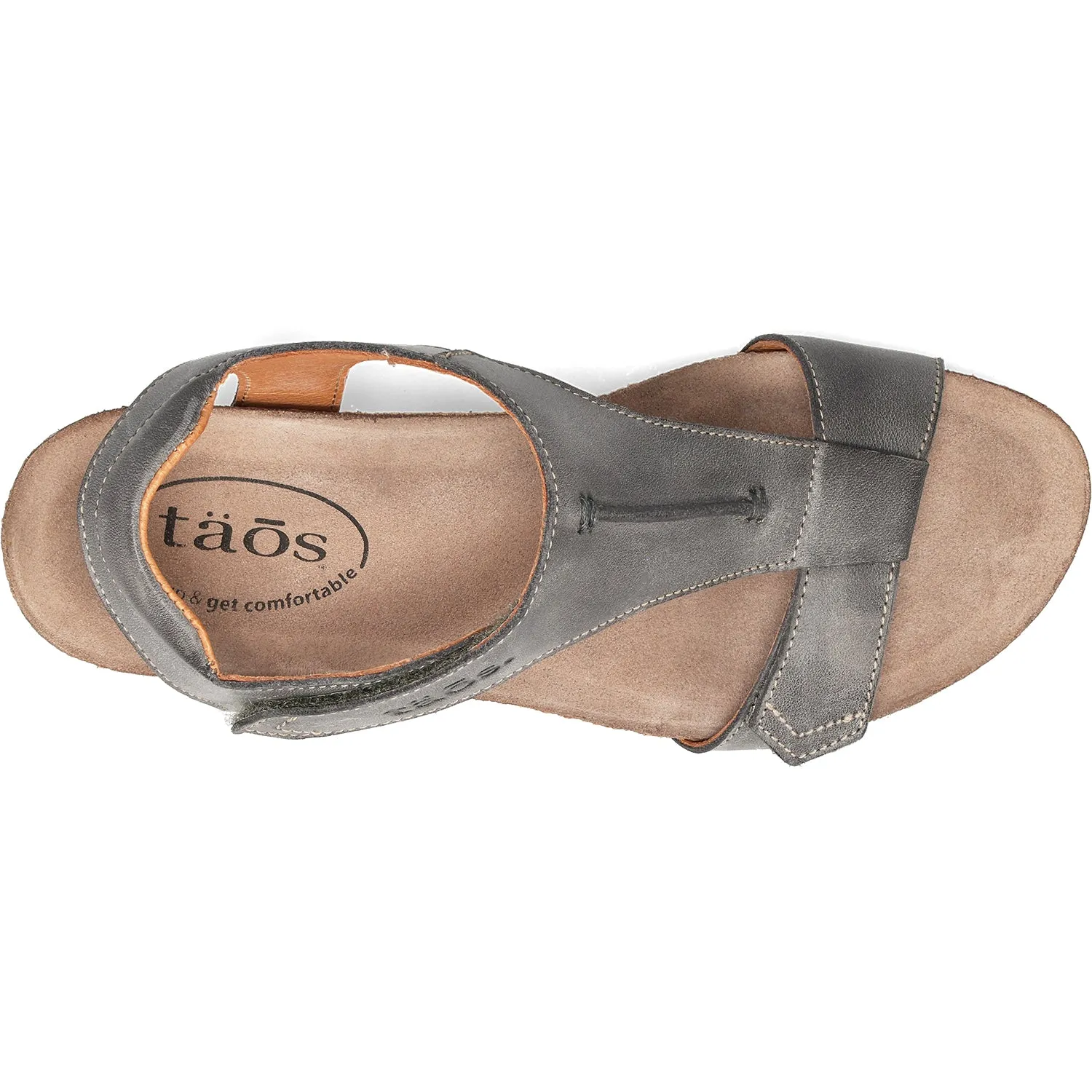 Women's Taos Sheila 2 Steel Leather Women's Sandals