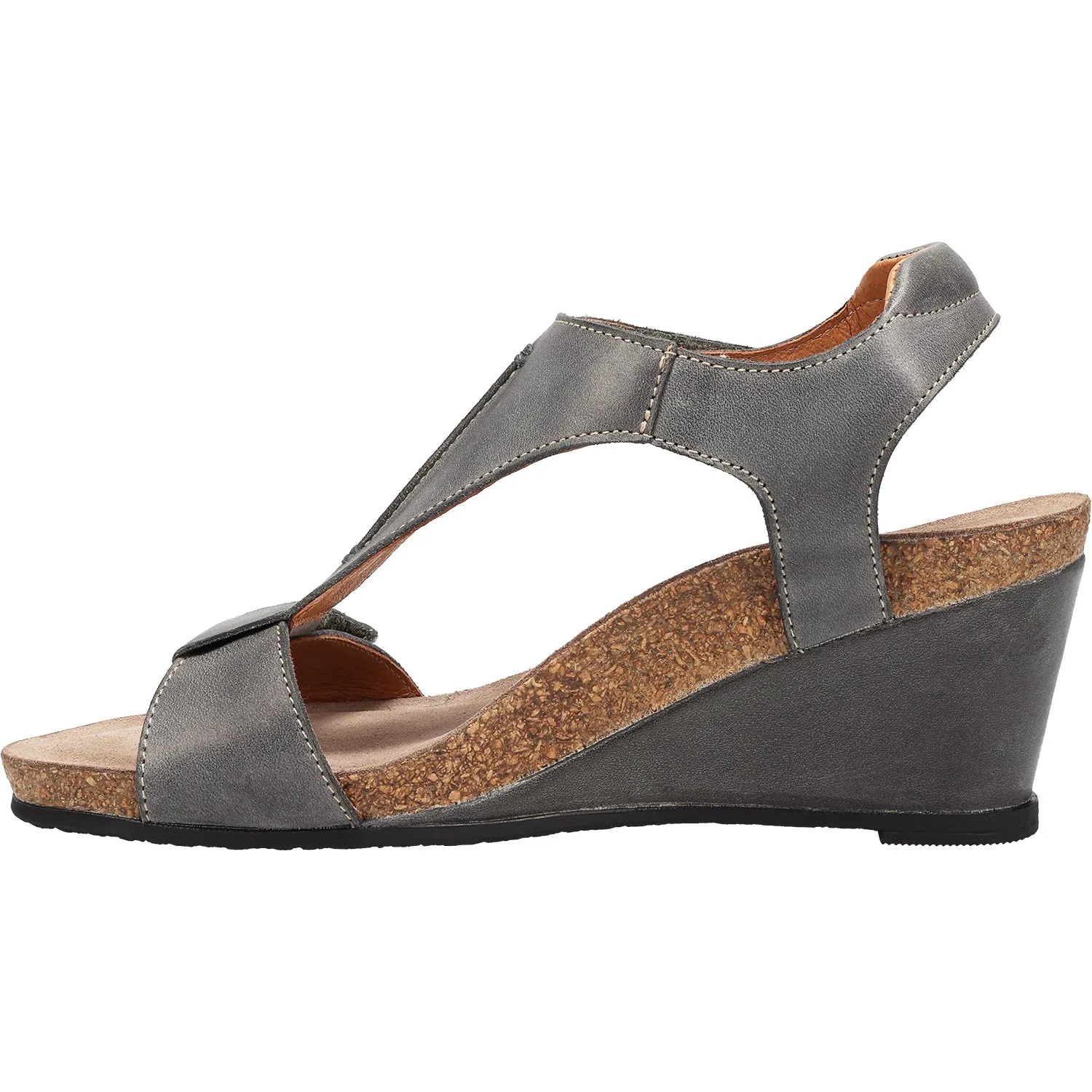 Women's Taos Sheila 2 Steel Leather Women's Sandals