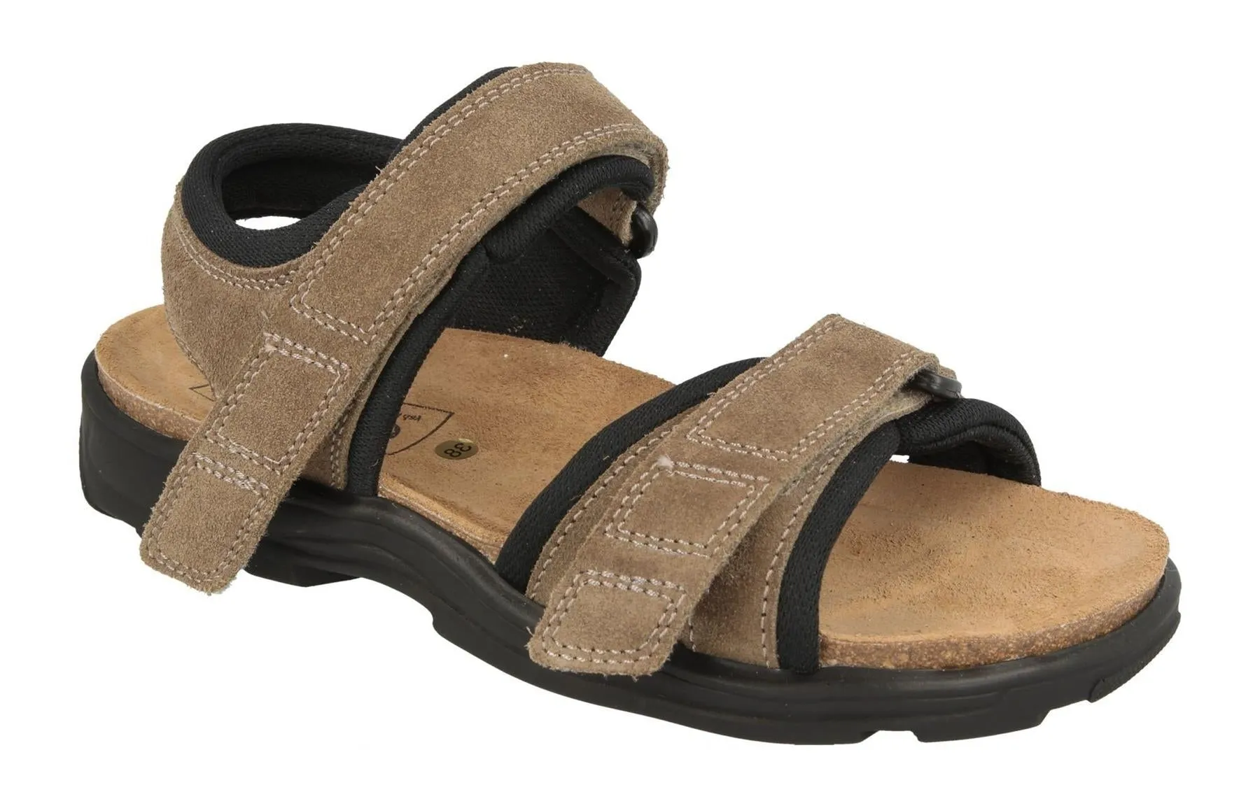 Womens Wide Fit DB Peel Sandals