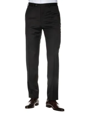 Wool Formal Trousers Black