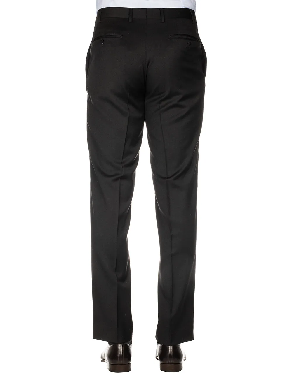 Wool Formal Trousers Black