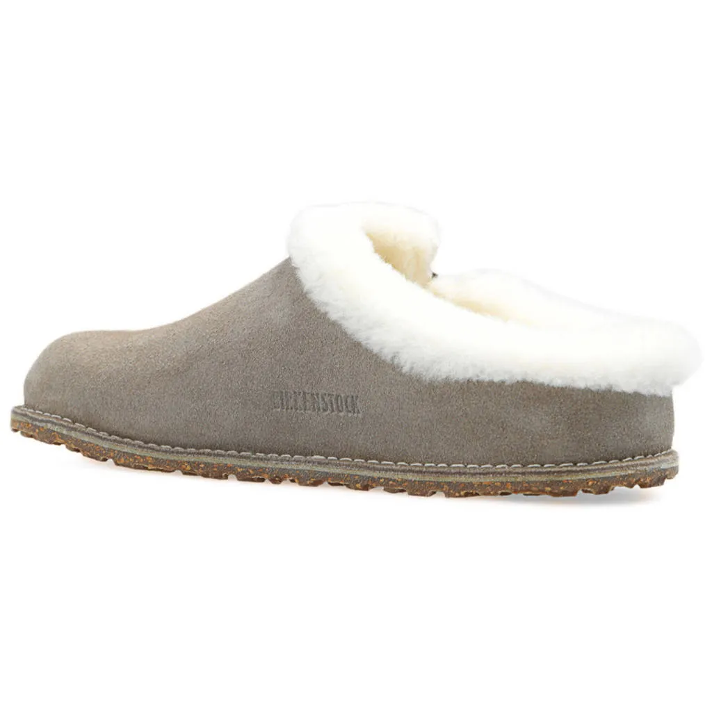 Zermatt Premium Shearling Suede Leather Unisex Clogs Sandals