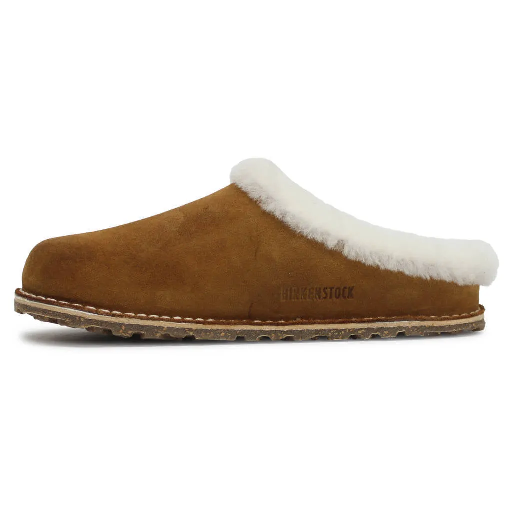 Zermatt Premium Shearling Suede Leather Unisex Clogs Sandals