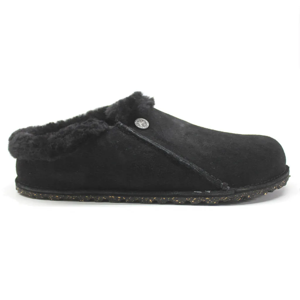 Zermatt Premium Shearling Suede Leather Unisex Clogs Sandals