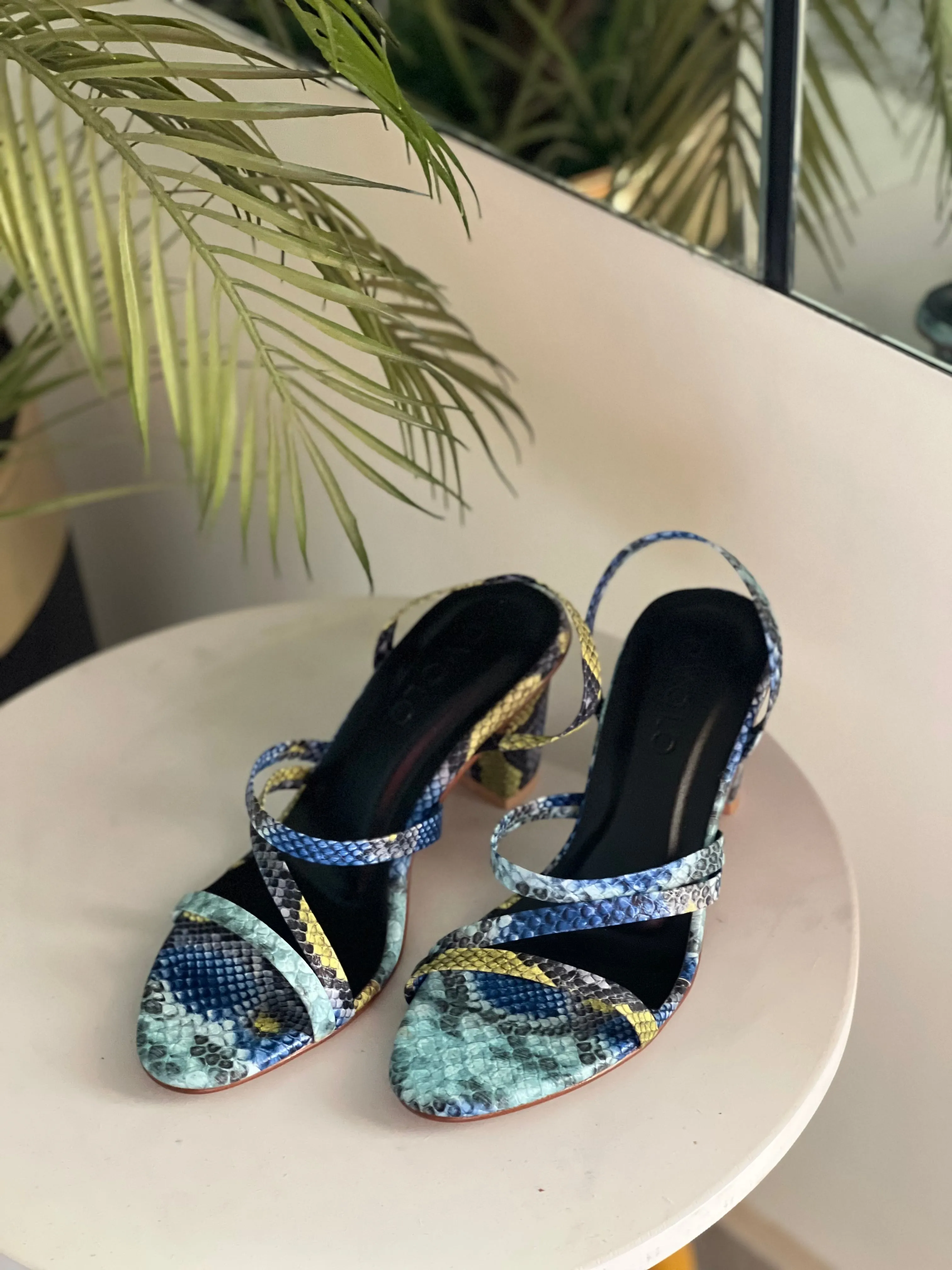 Zoey Heels - Blue